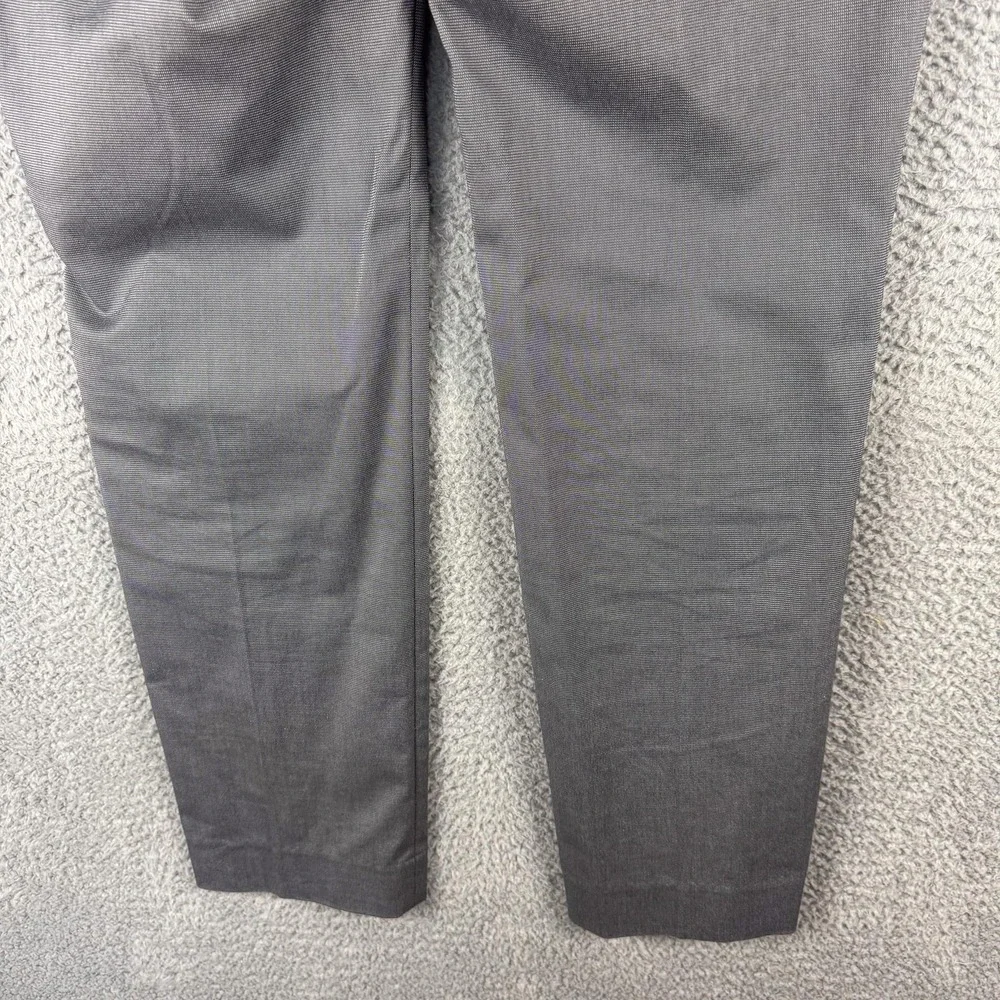 Banana Republic Pants Men 31 Gray Slim Fit Chino Stretch Cotton Flat Front 32x32